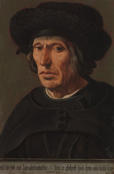 雅各布·威廉姆斯（Jacob Willemsz）。凡·凡·1456-1535年，《艺术家之父》，1532年。 作者 梅尔滕·范·海姆斯克
