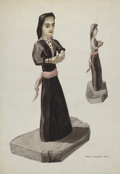 布尔托，圣丽塔，约1937年。 作者 马杰尔·G·克拉弗林