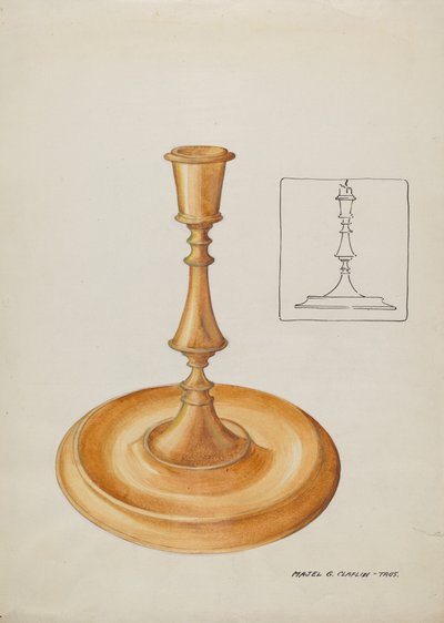 烛台，19351942。 作者 马杰尔·G·克拉弗林