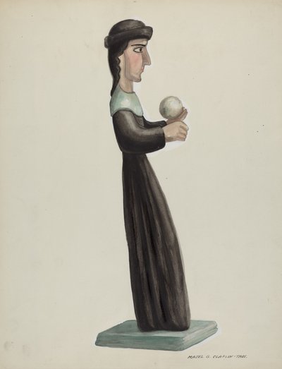 雕刻和绘画的圣托--圣丽塔，19351942年。 作者 马杰尔·G·克拉弗林