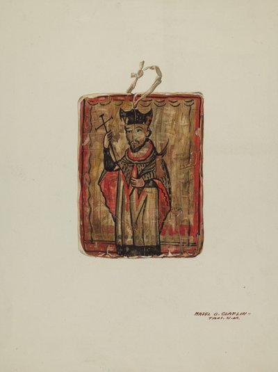 Altarpiece, 1935-1942. 作者 马杰尔·G·克拉弗林