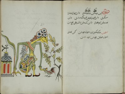 手册Jawa，MS 41 p.41，图片21,1830 作者 马来人马来人