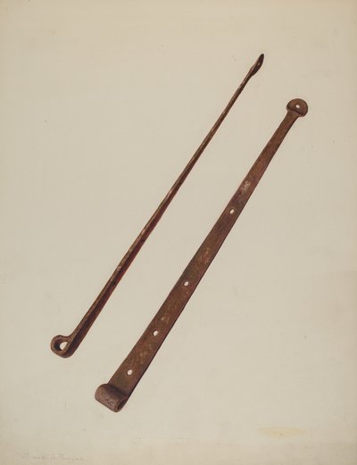 带状铰链，约1939年。 作者 曼努埃尔·G·鲁尼安