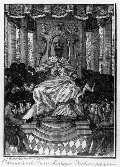 让·雅克·德萨琳（Jean-Jacques Dessalines），海地皇帝，1806年 作者 曼努埃尔·洛佩兹（Manuel Lopez）