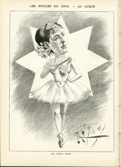 曼努埃尔-卢克（1854-1919）在《漫画》（1880）中的插图 作者 曼努埃尔·卢克（Manuel Luque）