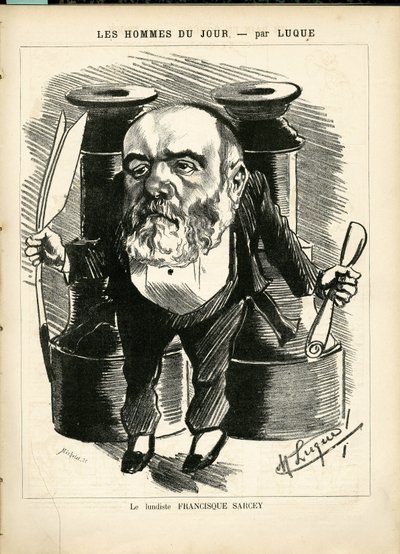 曼努埃尔-卢克（1854-1919）在《漫画》（1880）中的插图 作者 曼努埃尔·卢克（Manuel Luque）