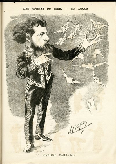 曼努埃尔-卢克（1854-1919）在《漫画》（1880）中的插图 作者 曼努埃尔·卢克（Manuel Luque）