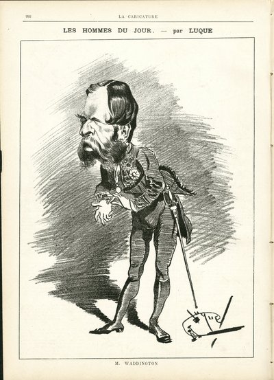 曼努埃尔-卢克（1854-1919）在《漫画》（1880）中的插图 作者 曼努埃尔·卢克（Manuel Luque）