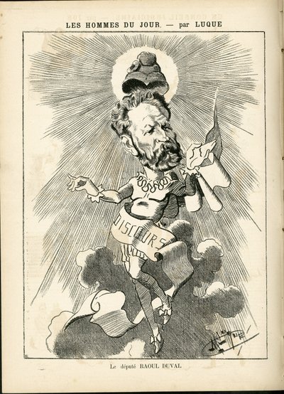 曼努埃尔-卢克（1854-1919）在《漫画》（1880）中的插图 作者 曼努埃尔·卢克（Manuel Luque）