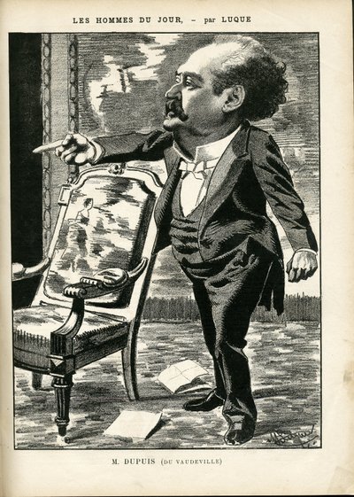 曼努埃尔-卢克（1854-1919）在《漫画》（1880）中的插图 作者 曼努埃尔·卢克（Manuel Luque）