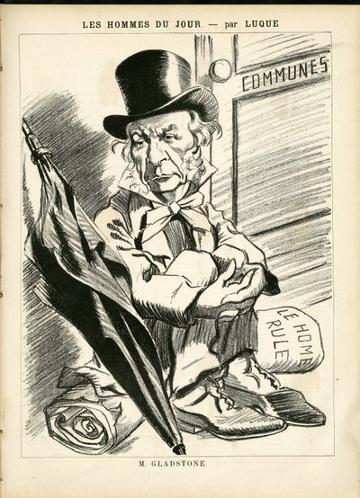 曼努埃尔-卢克（1854-1919）在《漫画》（1880）中的插图 作者 曼努埃尔·卢克（Manuel Luque）