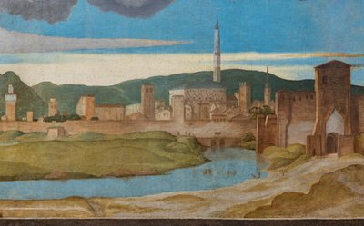 维琴察市详图 作者 马切洛·福戈利诺（Marcello Fogolino）