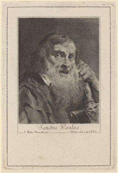 保罗圣歌 作者 Marco Alvise Pitteri 在 Giovanni Battista Piazzetta 之后