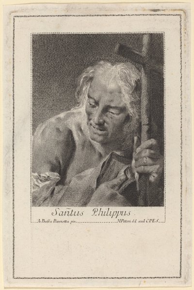 菲利浦斯圣歌 作者 Marco Alvise Pitteri 在 Giovanni Battista Piazzetta 之后