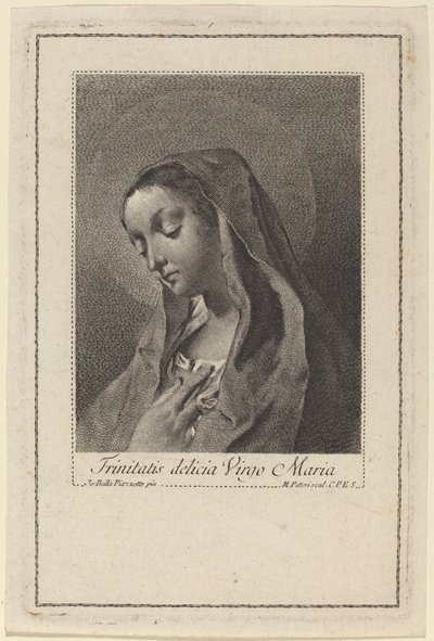 圣母进殿派 作者 Marco Alvise Pitteri 在 Giovanni Battista Piazzetta 之后