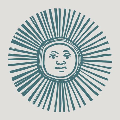 Sol Invictus，2023 年（纸面油毡） 作者 马尔科·坎佩德利