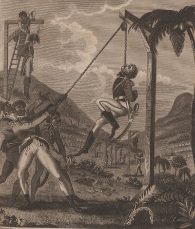 海地革命。 1805年1791年8月21日晚上的奴隶叛乱。 作者 马库斯·雷恩斯福德（Marcus Rainsford）
