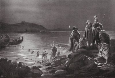 寡头回归萨摩斯（石版画） 作者 玛格丽特（后）多瓦斯顿
