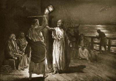 "罢工，但请听我说"，《哈钦森万国史》插图 作者 玛格丽特·多瓦斯顿