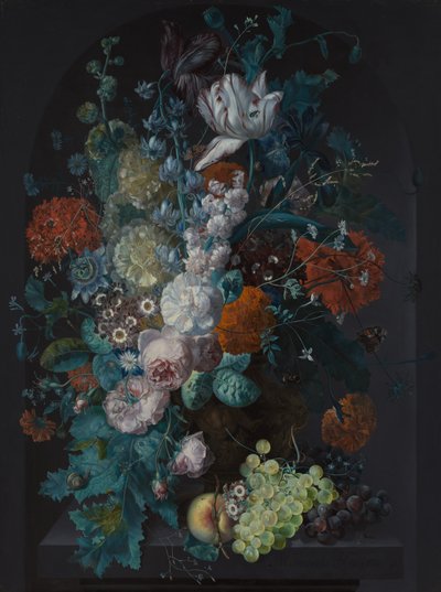 一个花瓶，1716年。 作者 玛格丽塔·哈弗曼