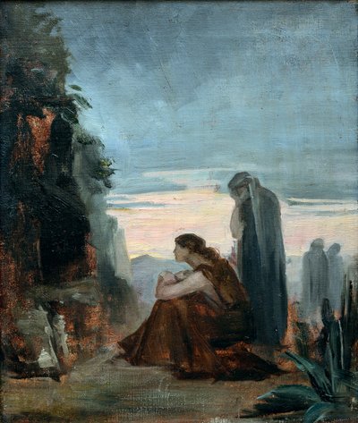 Les Myrrhophores - The Myrrhbearers par Marie Bashkirtseff - Bashkirtseva, Maria Konstantinovna (1860-1884) 作者 玛丽亚·康斯坦丁诺娃（Maria Konstantinova）Bashkirtseva