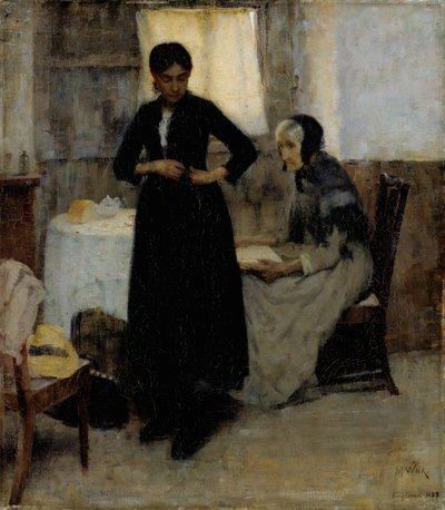 1889年。 作者 玛丽亚·维克（Maria Wiik）