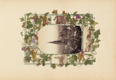B夫人的相册，1870年代。 作者 玛丽·布兰奇（Marie Blanche）汉娜（Hennenelle Fournier）