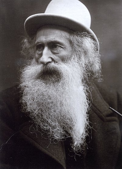 老人雕塑家文森佐·杰米托的半身人像 作者 马里奥·纽尼斯·维斯（Mario Nunes Vais）