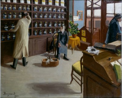 药房 作者 马里乌斯·博尔格（Marius Borgeaud）