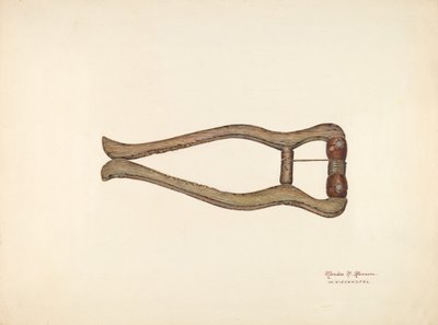 Bootjack，约1938年。 作者 马吕斯·汉森