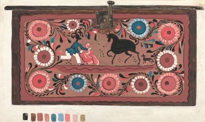 胸部，约1938年。 作者 马杰里教区