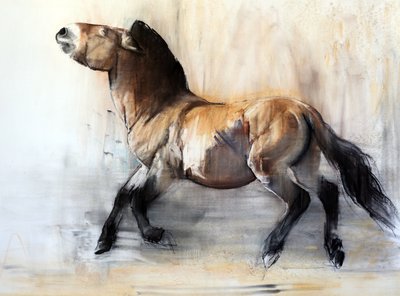 Ancient Horse (Przewalski in winter), 2014 作者 马克·阿德灵顿