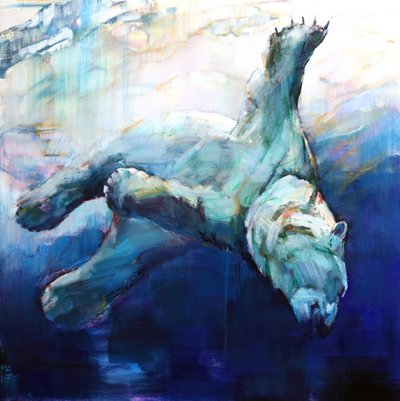 潜水员之弧，2016， 作者 马克·阿德灵顿