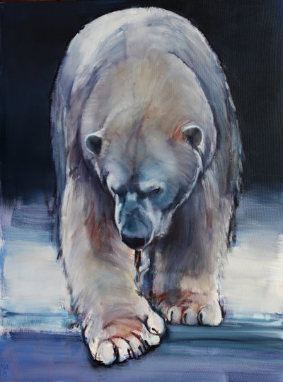 黑色，2016年， 作者 马克·阿德灵顿