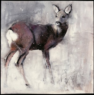 Roe Doe，2000（纸上混合媒体） 作者 马克·阿德灵顿