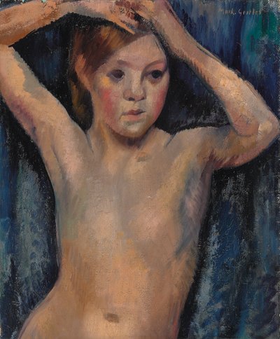 裸体 作者 Mark Gertler
