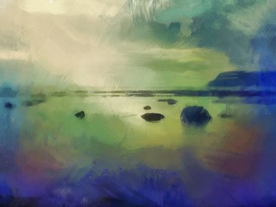 罗宾帽海湾约克郡之夜 作者 马克·戈登