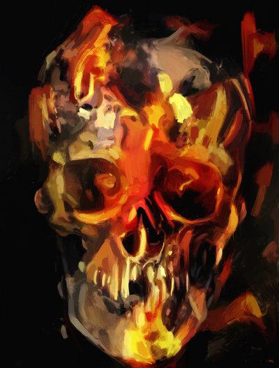 骷髅火 作者 马克·戈登