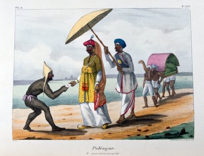 帕里加（Paleagar），1828年 作者 Marlet et Cie