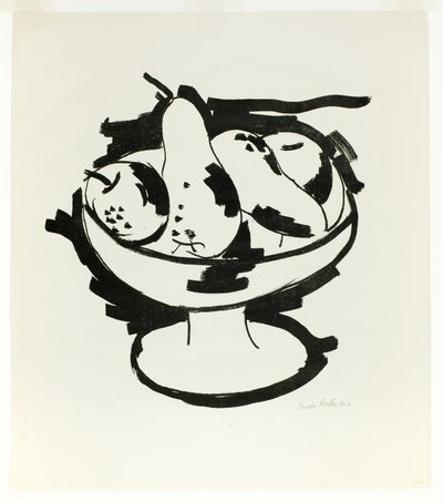 一碗水果 作者 Marsden Hartley