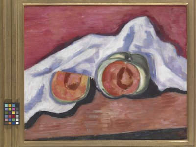 瓜（布面油画） 作者 马斯登·哈特利