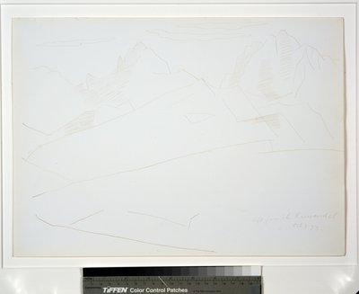 云与山风景 作者 马斯登·哈特利
