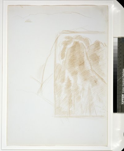 松树山风景，1933年 作者 马斯登·哈特利