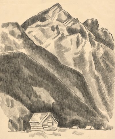 山区景观（加米施-帕滕基兴） 作者 马斯登·哈特利