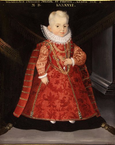 弗拉基斯瓦夫·瓦萨（Wladyslaw Vasa）肖像1595-1648年，波兰西吉斯蒙德三世国王的儿子，1596年 作者 Martin Kober