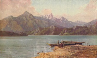 喀斯喀特山脉，1916年 作者 托马斯·莫尔·马丁