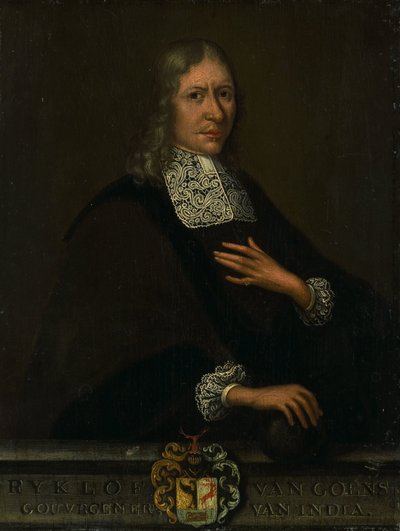 荷兰东印度公司总督 Rycklof van Goens 的肖像 作者 马丁佩林（复制后）