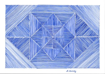蓝色墨水 作者 玛蒂娜·柯尼兹基（Martina Konitzky）