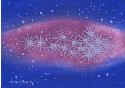 银河系 作者 玛蒂娜·柯尼兹基（Martina Konitzky）