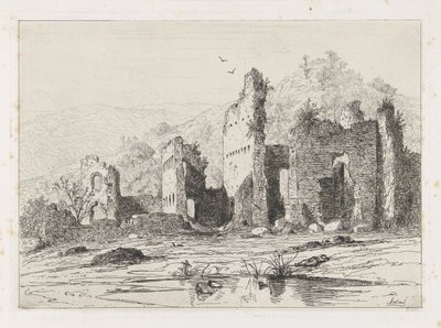 勃兰登堡城堡遗址 作者 Martinus Antonius Kuytenbrouwer Jr.